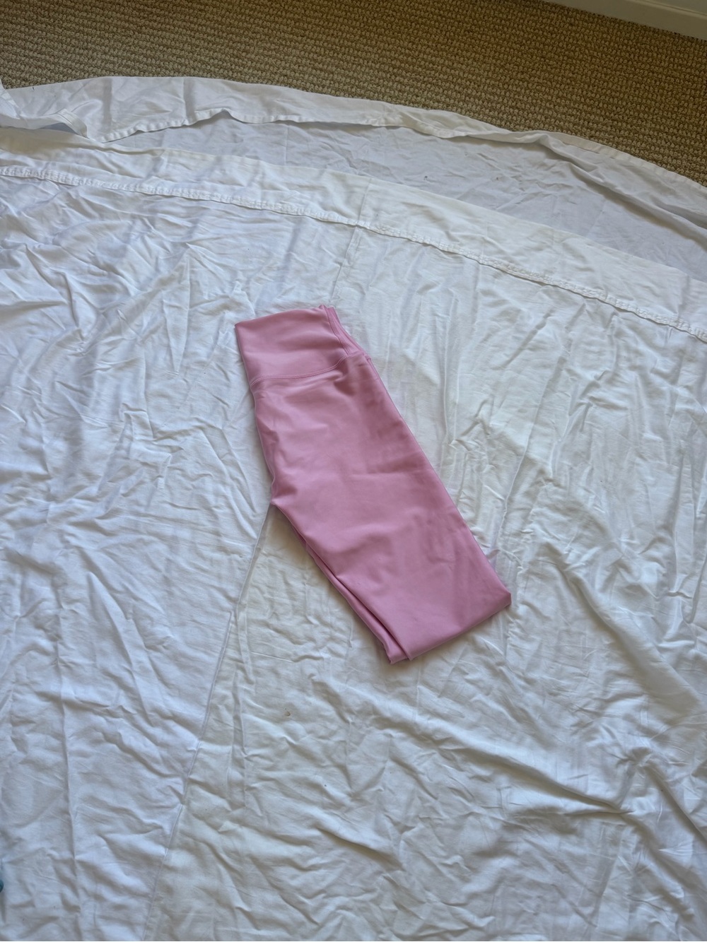 Alo High-Waist Airlift Legging - Sweet Pink Full Length S
